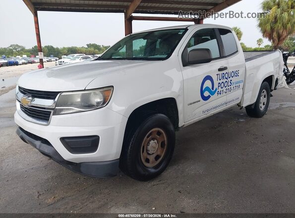 1GCHSBEA0J1319081 2018 CHEVROLET COLORADO Белый Передняя левая четверть