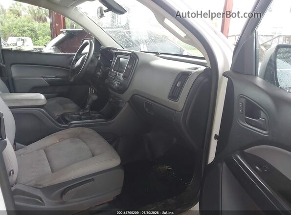 1GCHSBEA0J1319081 2018 CHEVROLET COLORADO Белый Вид салона спереди