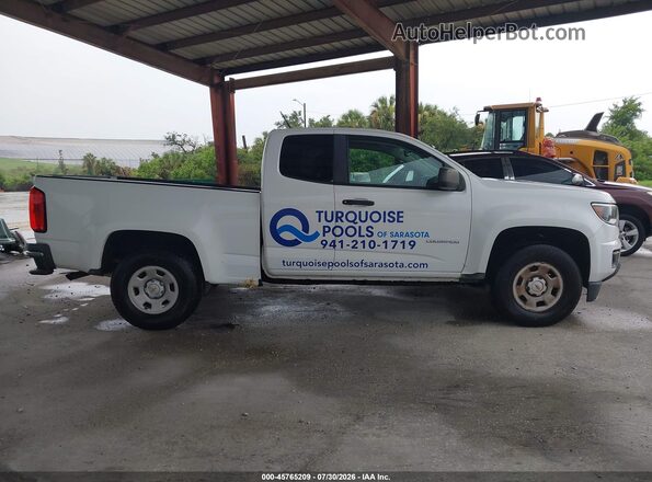 1GCHSBEA0J1319081 2018 CHEVROLET COLORADO Белый Вид задней части салона