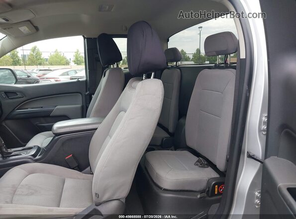 1GCHSBEA0K1361574 2019 CHEVROLET COLORADO Silver Vista de la etiqueta del VIN