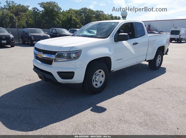 1GCHSBEA2G1235532 2016 CHEVROLET COLORADO White Առջևի ձախ երեք քառորդ տեսարան