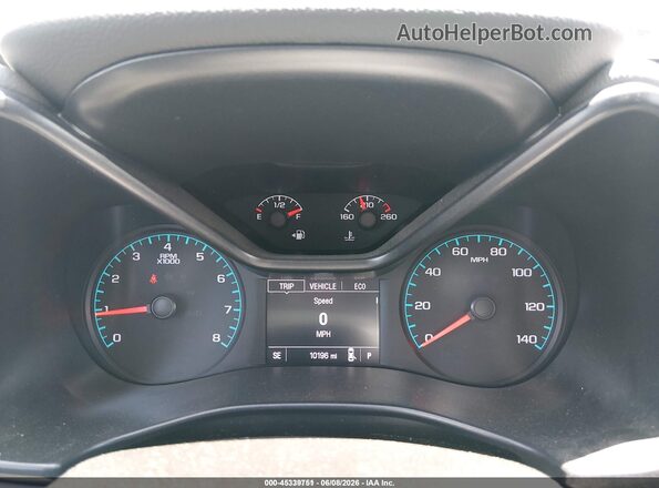 1GCHSBEA2G1267929 2016 CHEVROLET COLORADO White Vista de los asientos traseros