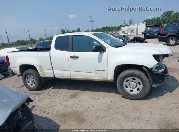 1GCHSBEA2J1164887 2018 CHEVROLET COLORADO White Widok wnętrza z tyłu