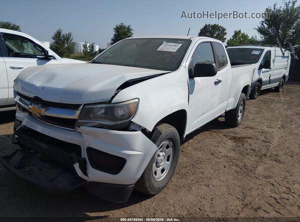 1GCHSBEA2J1329028 2018 CHEVROLET COLORADO White წინა მარცხენა ხედი სამი მეოთხედიდან