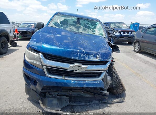1GCHSBEA2K1225124 2019 CHEVROLET COLORADO Синий Вид спереди