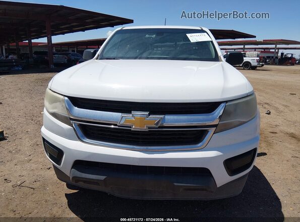 1GCHSBEA2K1323912 2019 CHEVROLET COLORADO White წინა ხედი