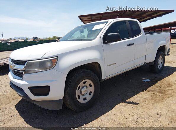 1GCHSBEA2K1323912 2019 CHEVROLET COLORADO White წინა მარცხენა ხედი სამი მეოთხედიდან