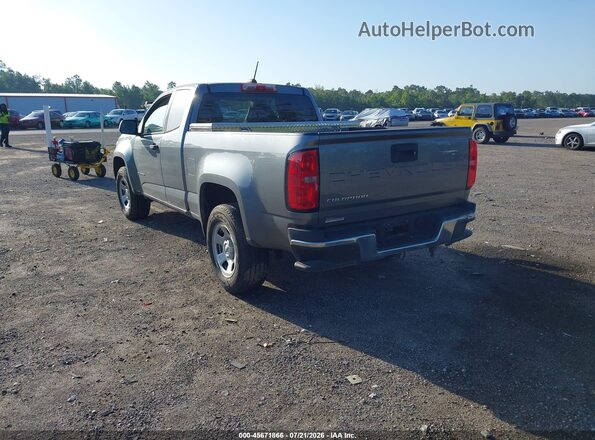 1GCHSBEA2M1129268 2021 CHEVROLET COLORADO Серый Задняя левая четверть