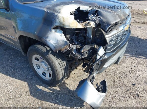 1GCHSBEA2M1129268 2021 CHEVROLET COLORADO Серый Вид спереди