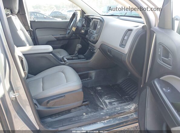 1GCHSBEA2M1129268 2021 CHEVROLET COLORADO Серый Вид салона спереди