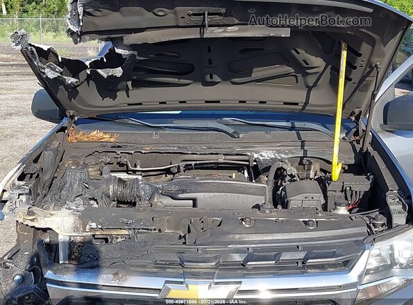 1GCHSBEA2M1129268 2021 CHEVROLET COLORADO Серый Вид сзади