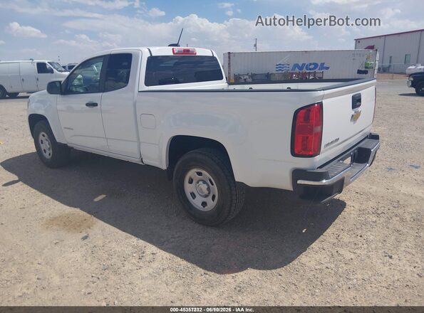 1GCHSBEA3G1268720 2016 CHEVROLET COLORADO White Rear left