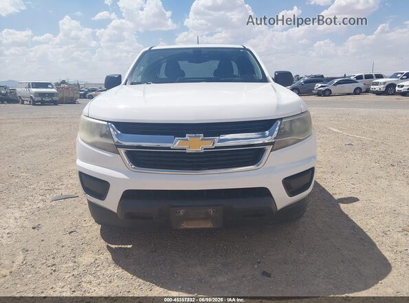 1GCHSBEA3G1268720 2016 CHEVROLET COLORADO White Instrument cluster view