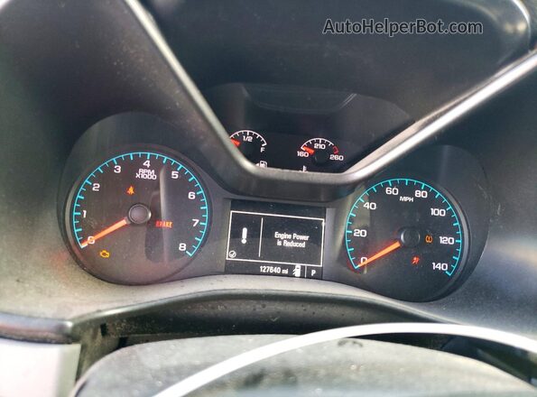 1GCHSBEA3K1237881 2019 CHEVROLET COLORADO Teal Vista del cuadro de instrumentos