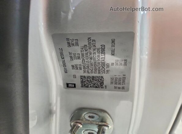 1GCHSBEA3L1209810 2020 CHEVROLET COLORADO Gray Vista del compartimento del motor