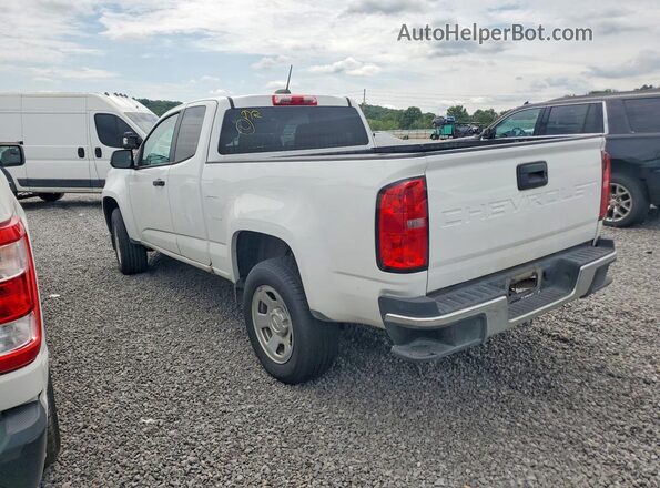 1GCHSBEA3M1207749 2021 CHEVROLET COLORADO White Rear left