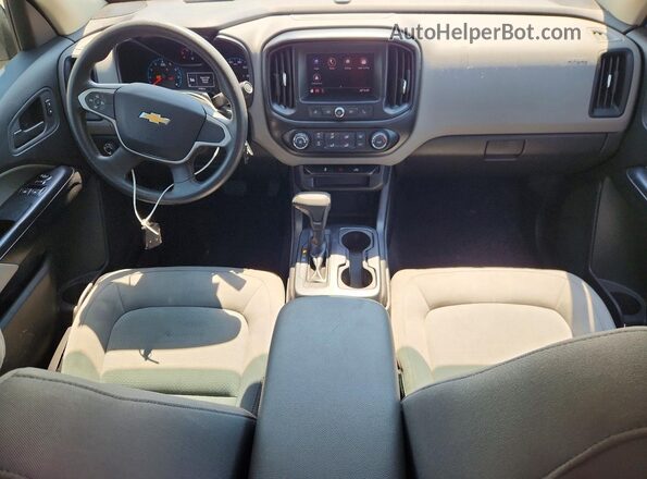 1GCHSBEA4L1106508 2020 CHEVROLET COLORADO Silver Առջևի վահանակի տեսք