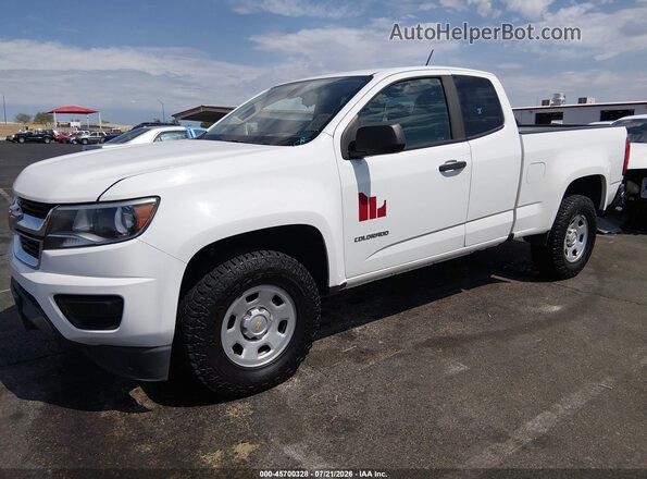 1GCHSBEA4L1246901 2020 CHEVROLET COLORADO Белый Передняя левая четверть
