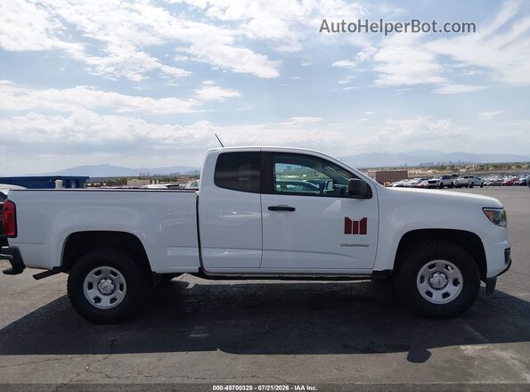 1GCHSBEA4L1246901 2020 CHEVROLET COLORADO Белый Вид задней части салона