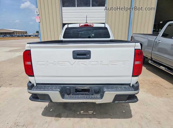 1GCHSBEA4M1163695 2021 CHEVROLET COLORADO White Հետևի տեսք