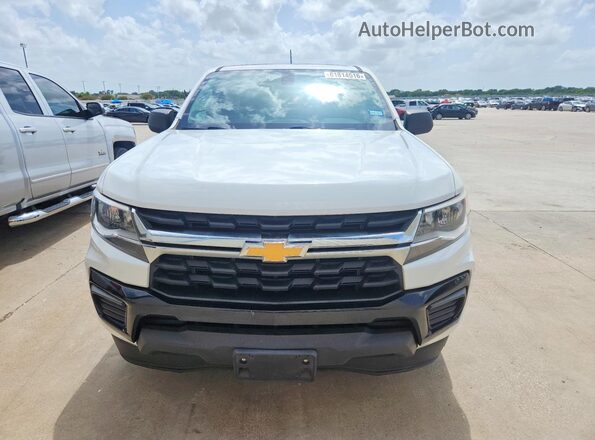 1GCHSBEA4M1163695 2021 CHEVROLET COLORADO White Դիմացի տեսք