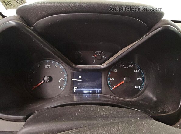1GCHSBEA5G1374487 2016 CHEVROLET COLORADO White Սարքավորումների վահանակի տեսք