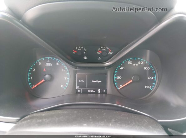 1GCHSBEA6G1269232 2016 CHEVROLET COLORADO Silver Widok tylnych siedzeń