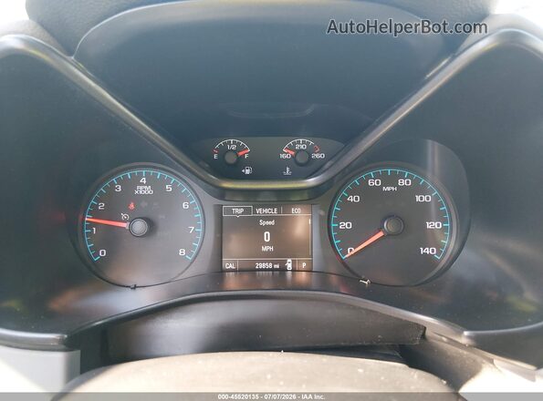 1GCHSBEA8H1244978 2017 CHEVROLET COLORADO Серебряный 
