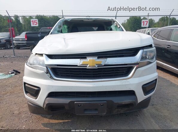 1GCHSBEA8L1177033 2020 CHEVROLET COLORADO White Սալոնի հետևի տեսք