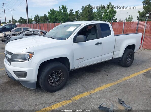 1GCHSBEA8L1225341 2020 CHEVROLET COLORADO White Vista tres cuartos delantera izquierda