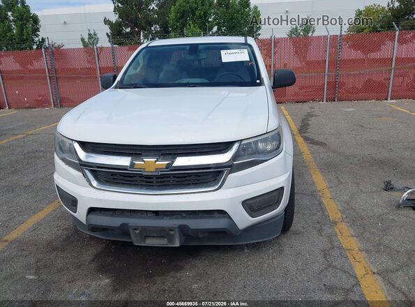 1GCHSBEA8L1225341 2020 CHEVROLET COLORADO White Vista interior trasera