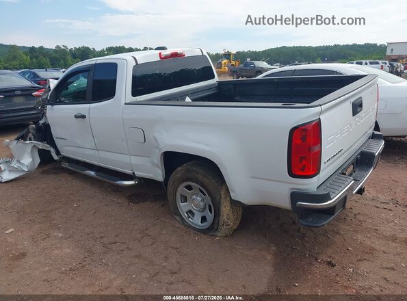 1GCHSBEA8M1109946 2021 CHEVROLET COLORADO White Հետևի ձախ