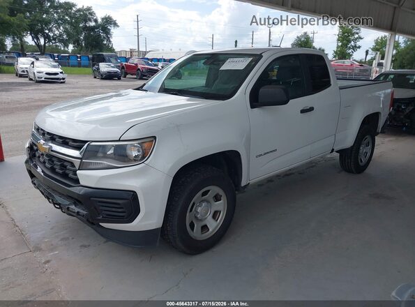 1GCHSBEA8M1292085 2021 CHEVROLET COLORADO White Front left