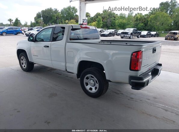 1GCHSBEA8M1292085 2021 CHEVROLET COLORADO White Rear left