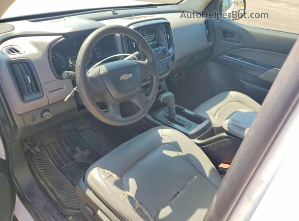 1GCHSBEAXG1256595 2016 CHEVROLET COLORADO Белый Вид панели приборов
