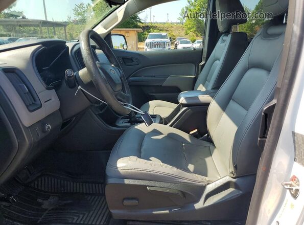 1GCHSBEAXG1256595 2016 CHEVROLET COLORADO Белый Вид салона спереди