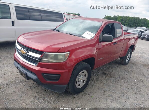 1GCHSBEAXG1266060 2016 CHEVROLET COLORADO Burgundy Передня ліва чверть