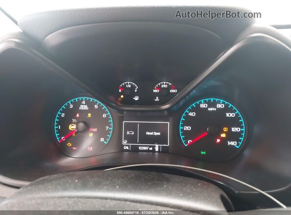 1GCHSBEAXG1341744 2016 CHEVROLET COLORADO White Հետևի նստատեղերի տեսք