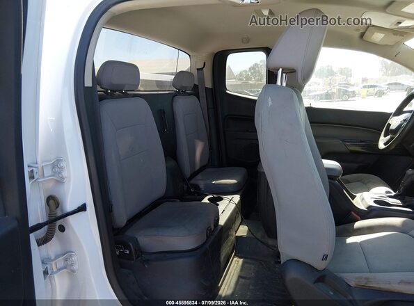 1GCHSBEAXH1241662 2017 CHEVROLET COLORADO White VIN კოდის სტიკერის ხედი