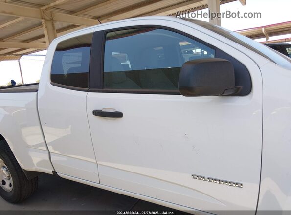 1GCHSBEAXJ1127828 2018 CHEVROLET COLORADO White Vista del cuadro de instrumentos