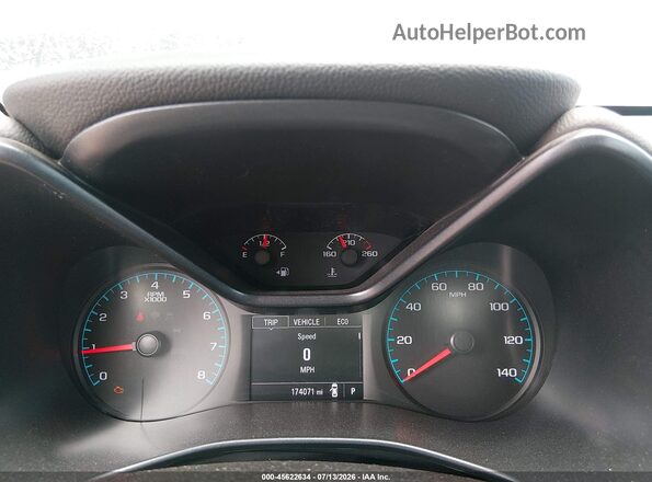 1GCHSBEAXJ1127828 2018 CHEVROLET COLORADO White Vista de los asientos traseros