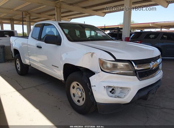 1GCHSBEAXJ1127828 2018 CHEVROLET COLORADO White Vista frontal