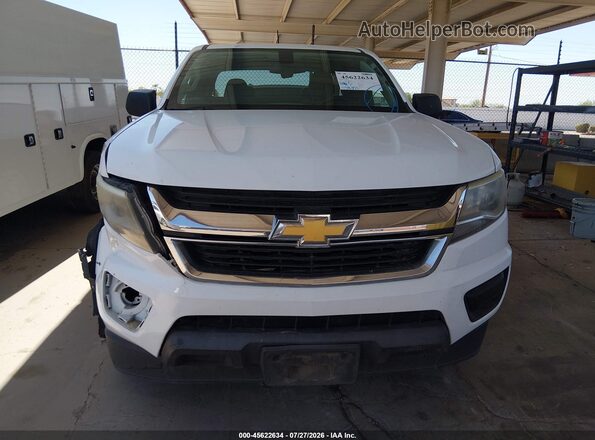 1GCHSBEAXJ1127828 2018 CHEVROLET COLORADO White Vista del salpicadero