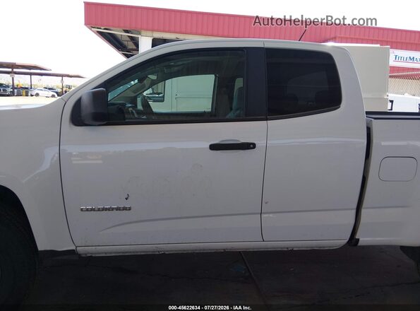 1GCHSBEAXJ1127828 2018 CHEVROLET COLORADO White Vista interior trasera