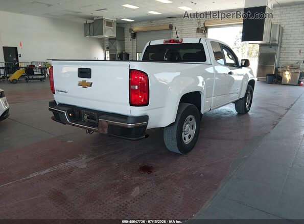 1GCHSBEAXJ1272481 2018 CHEVROLET COLORADO White Tył prawy