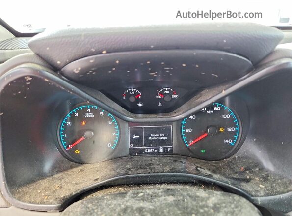1GCHSBEAXK1248537 2019 CHEVROLET COLORADO White Vista del cuadro de instrumentos