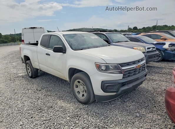 1GCHSBEAXM1207750 2021 CHEVROLET COLORADO Белый Передняя правая четверть