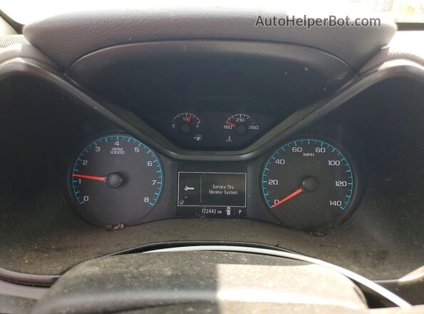 1GCHSBEAXM1207750 2021 CHEVROLET COLORADO Белый Вид щитка приборов