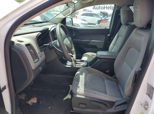 1GCHSBEAXM1207750 2021 CHEVROLET COLORADO Белый Вид салона спереди