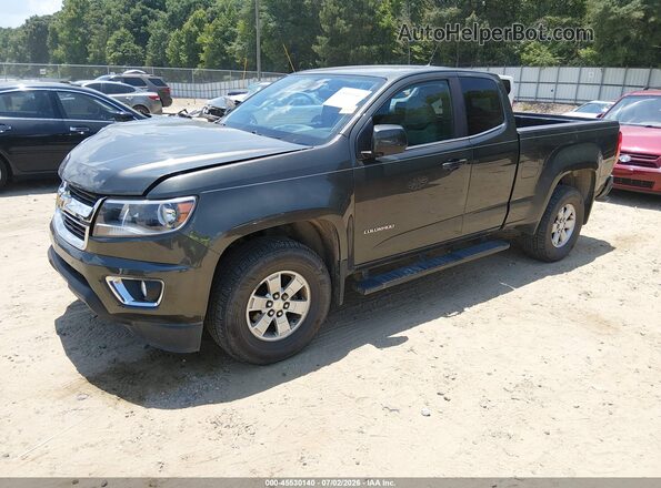 1GCHSBEN2J1204405 2018 CHEVROLET COLORADO Gray წინა მარცხენა ხედი სამი მეოთხედიდან